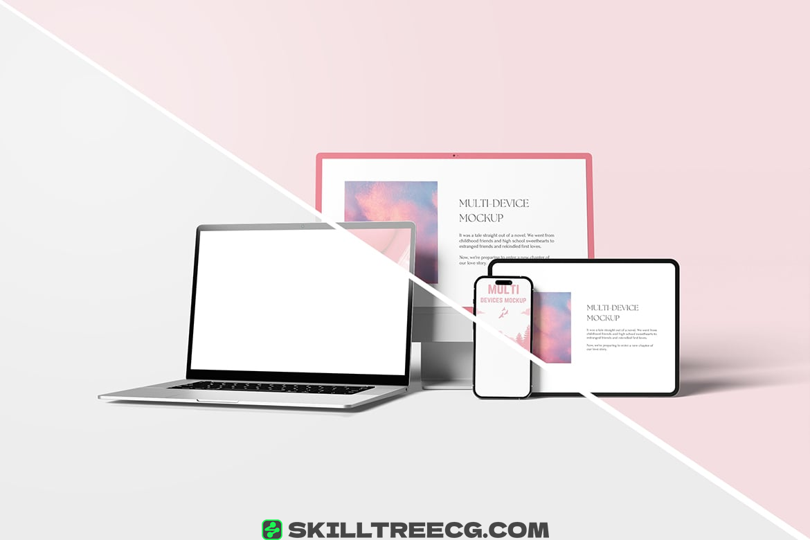 图片[4]-Multi Devices Mockup with Clean Background（202642）-技能树